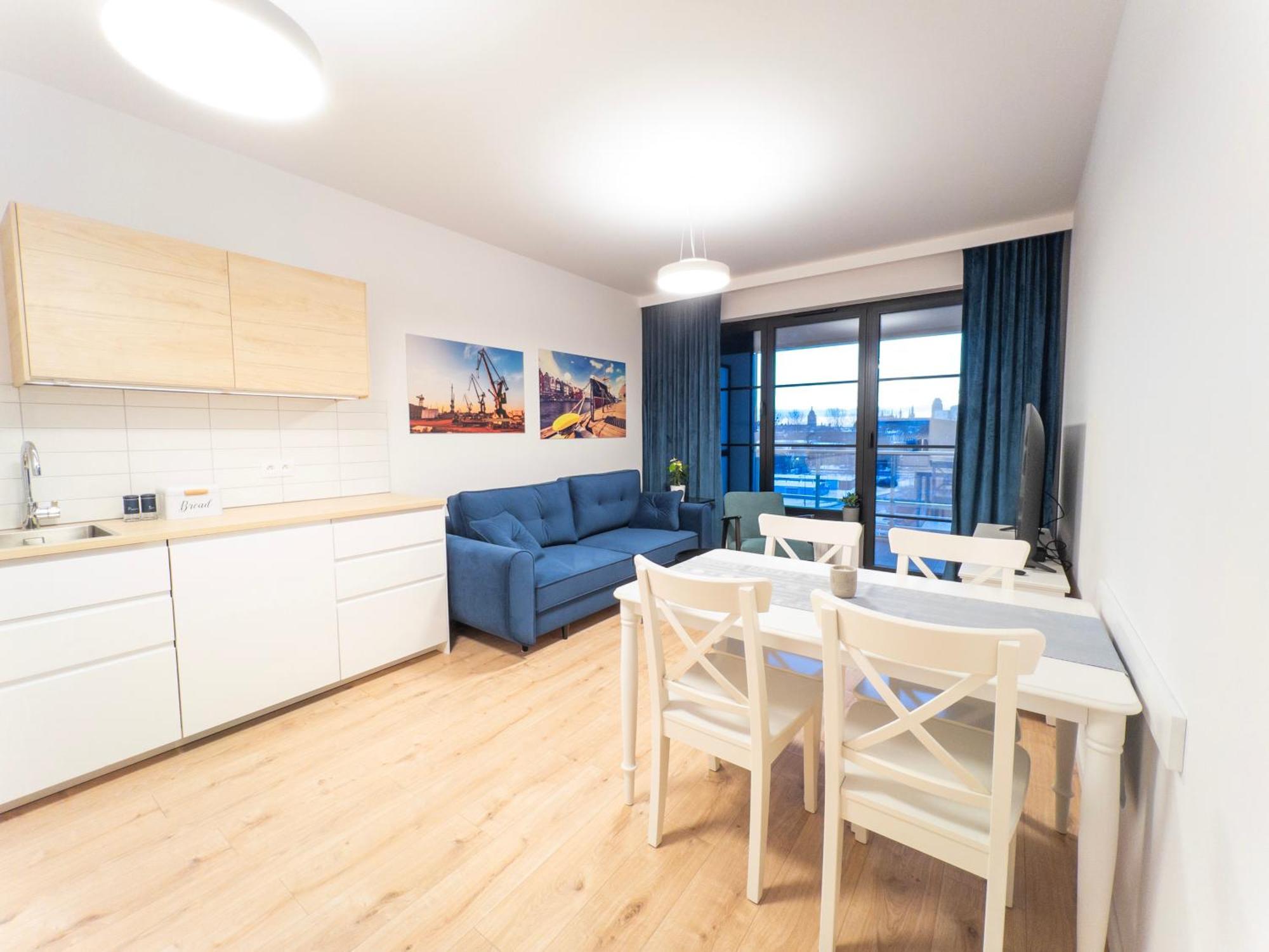 Apartament Z Dwiema Sypialniami + Parking Danzig Exterior foto