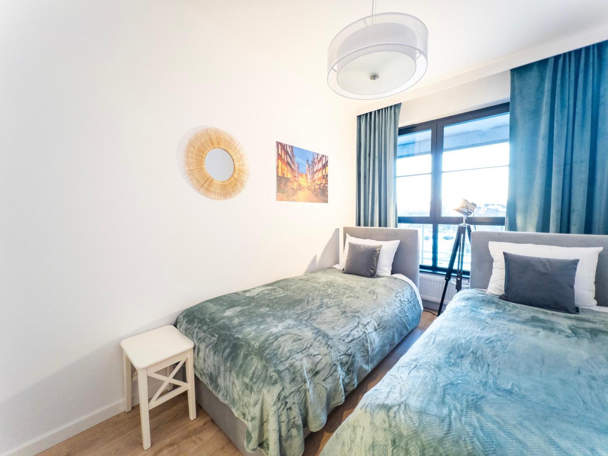 Apartament Z Dwiema Sypialniami + Parking Danzig Exterior foto